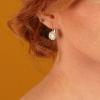 Boucles d'oreilles dormeuses Taratata Bijoux Lovely avec des perles en verre
