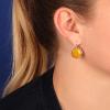 Boucles d'oreilles Taratata Bijoux Bidule jaune