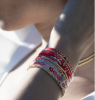 Bracelet Ambre Belle Mais Pas Que collection Summer Crush Corail