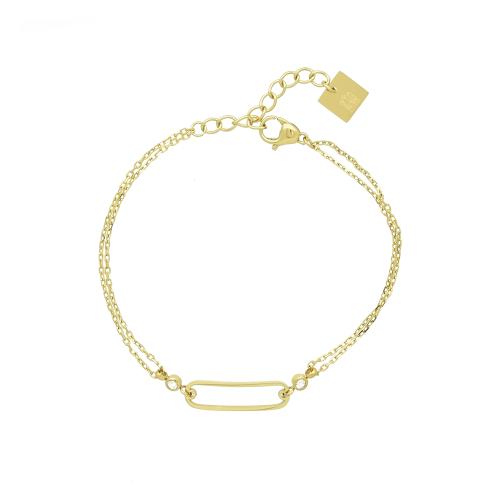 Bracelet doré Zag bijoux