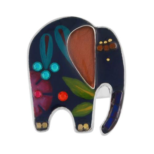 Bague ajustable Taratata Bijoux Papong éléphant avec perles en verre